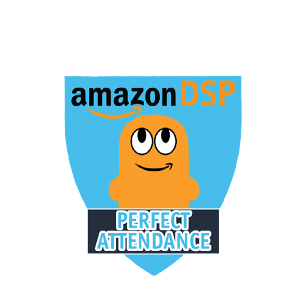 Amazon DSP Peccy Perfect Attendance - Motivational Pin