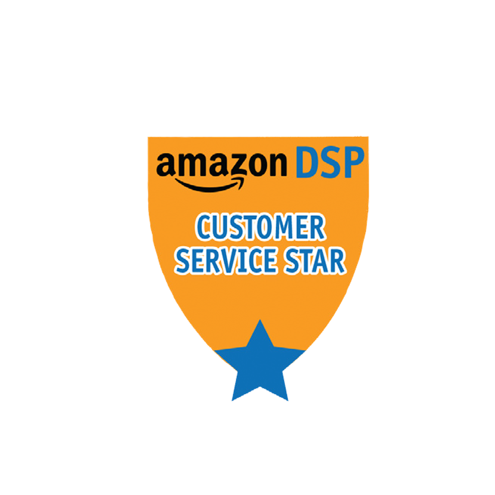 Amazon DSP Orange Customer Service Star Pin