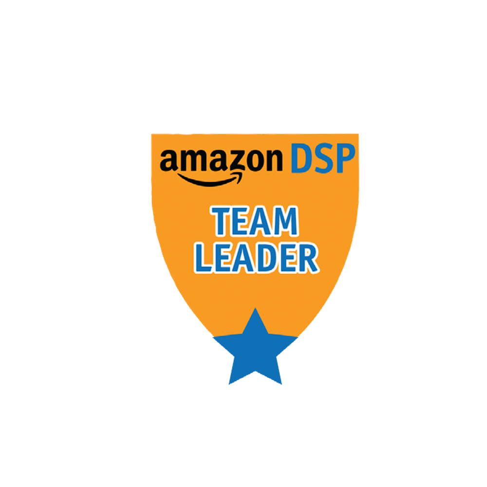 Amazon DSP Orange Titles - Team Leader Pin