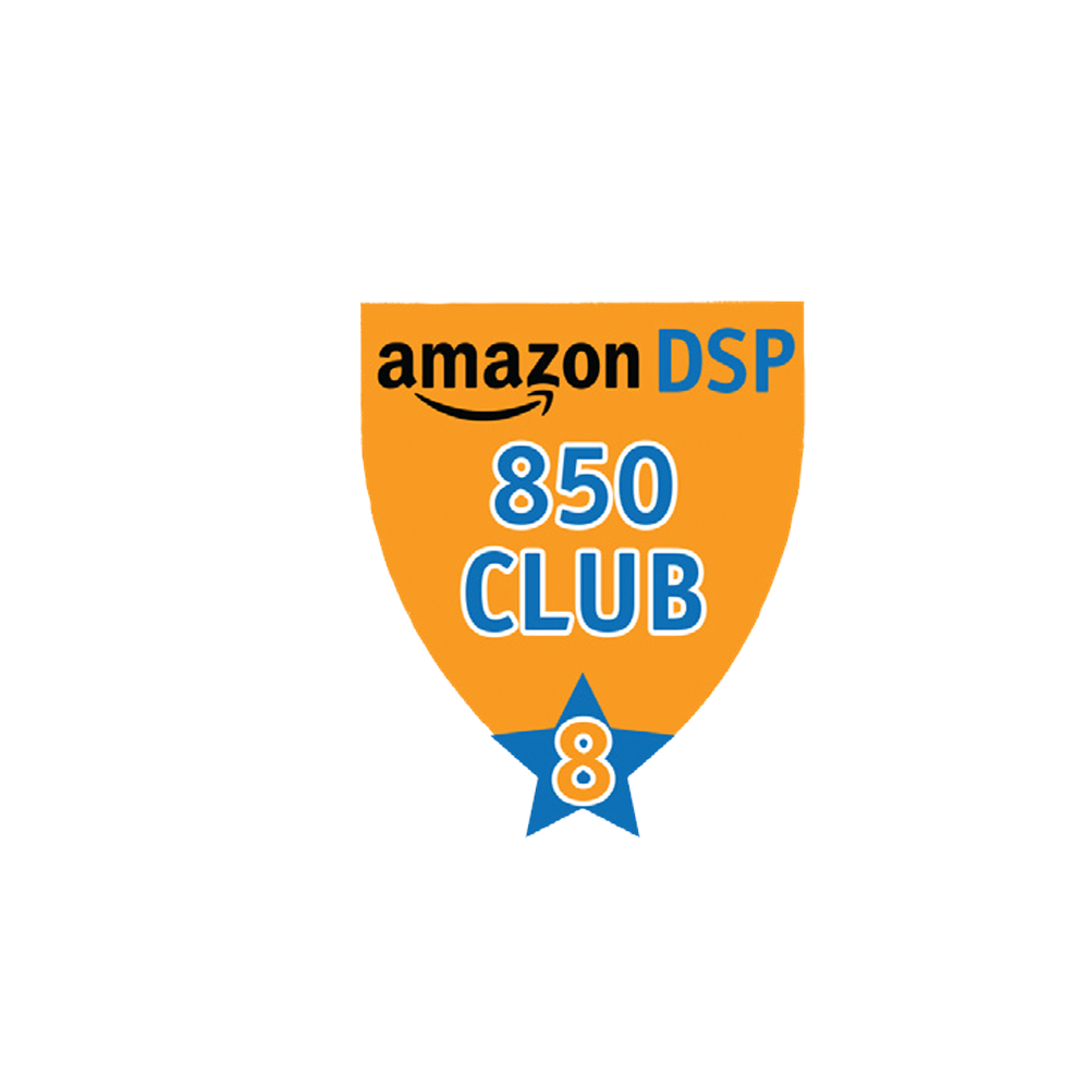 Amazon DSP Orange - 850 Club - 8 month FICO Pin