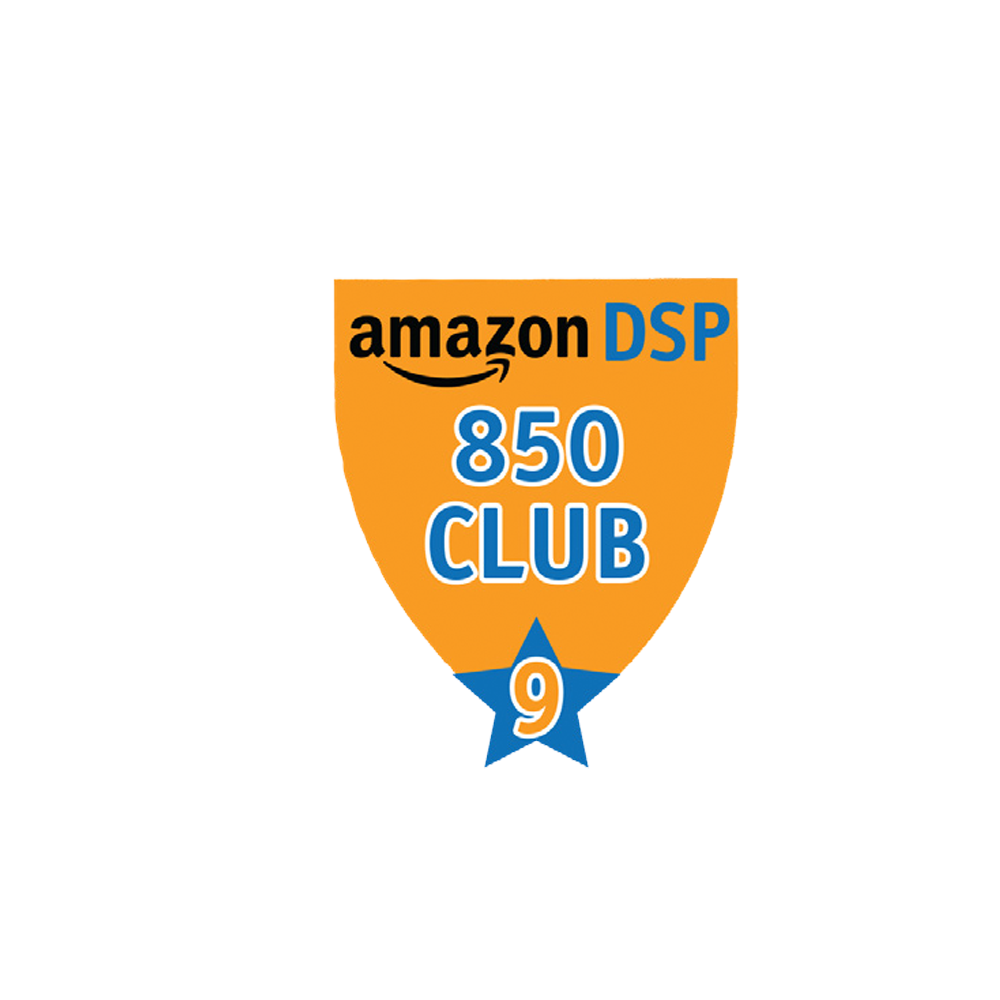 Amazon DSP Orange - 850 Club - 9 month FICO Pin
