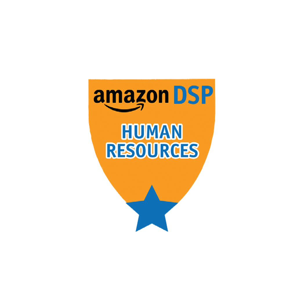 Amazon DSP Orange Titles - Human Resources Pin