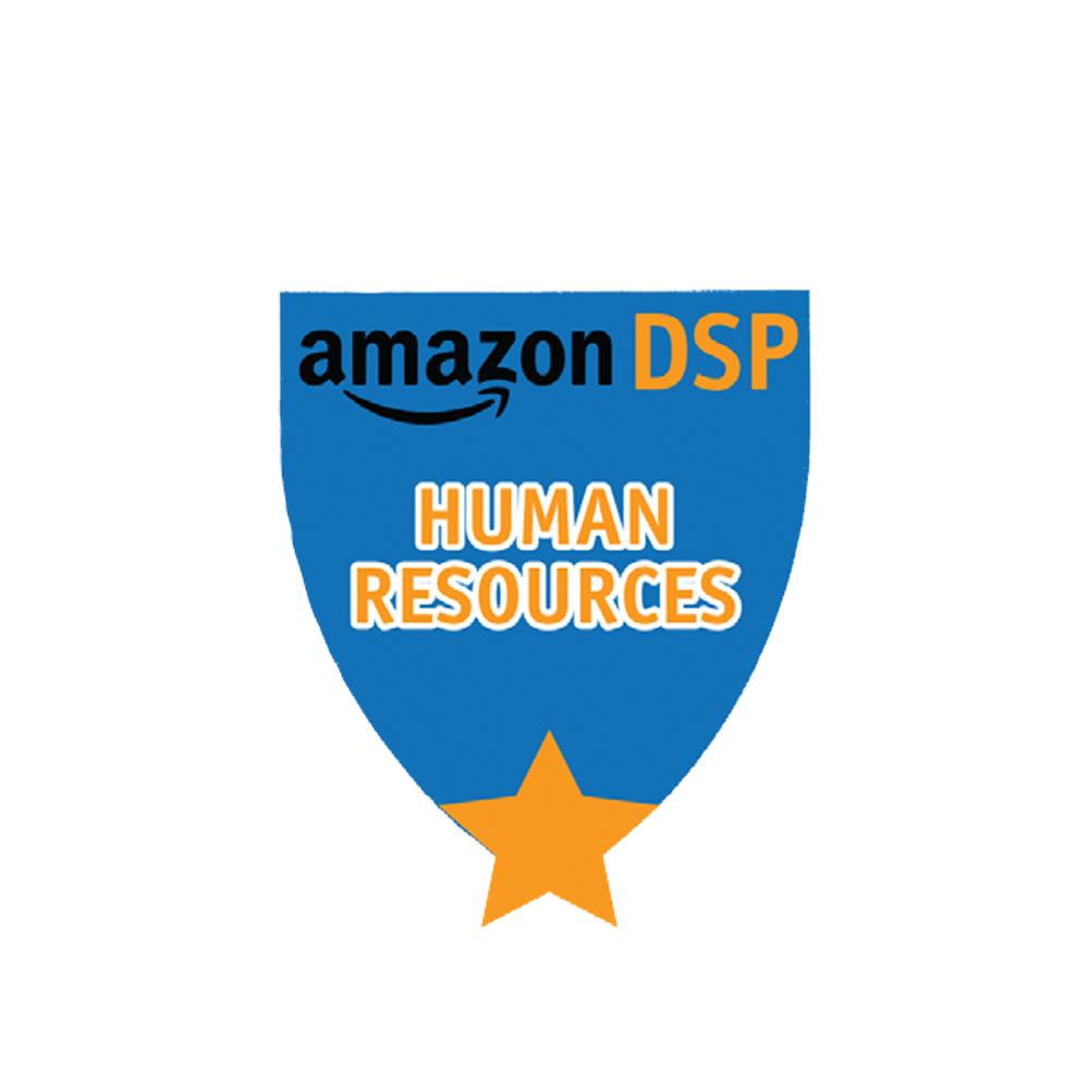 Amazon DSP Blue Titles - Human Resources Pin