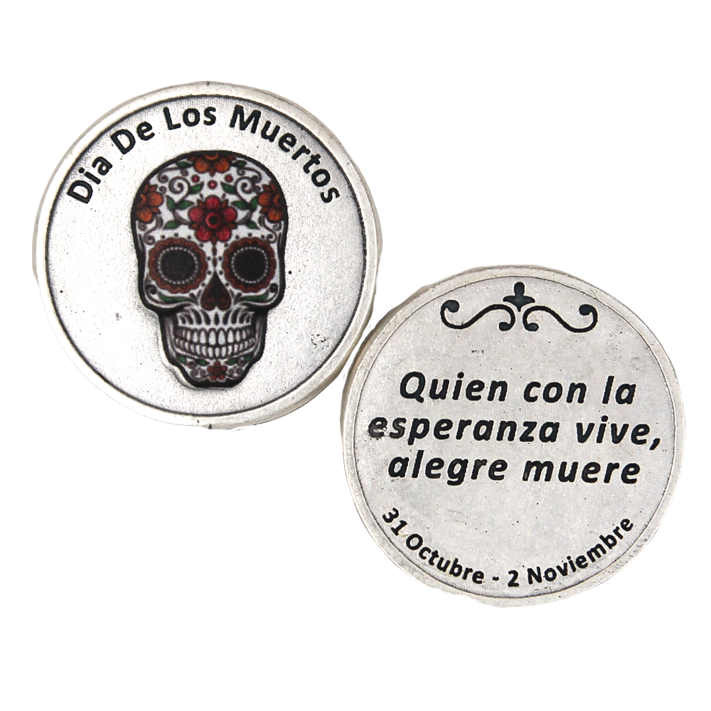 Dia de Los Muertos - Spanish Flower Skull
