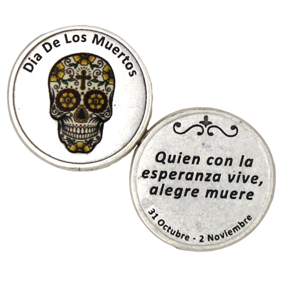 Dia de Los Muertos - Spanish Cross Skull