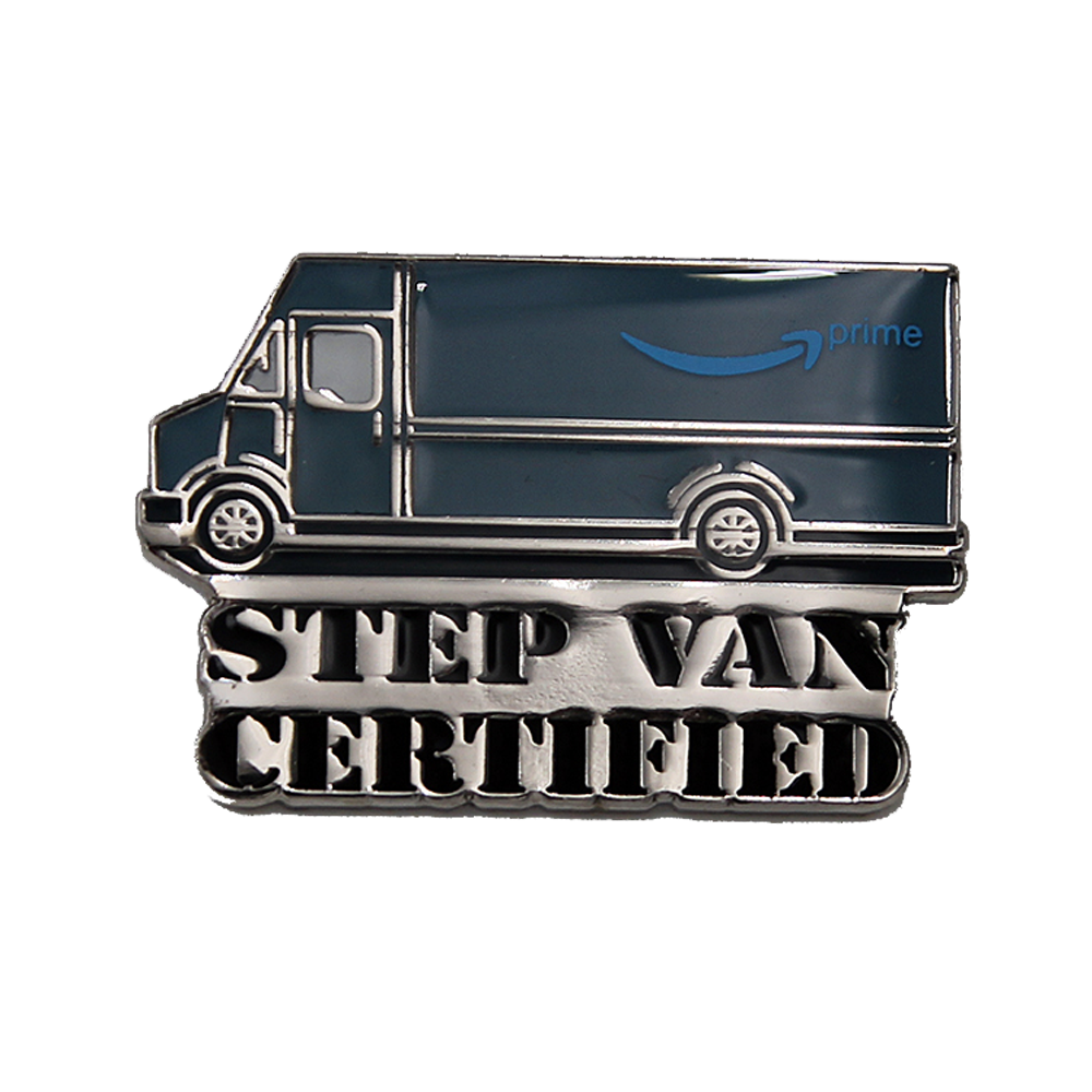 Amazon DSP Step Van Certified Lapel Pin