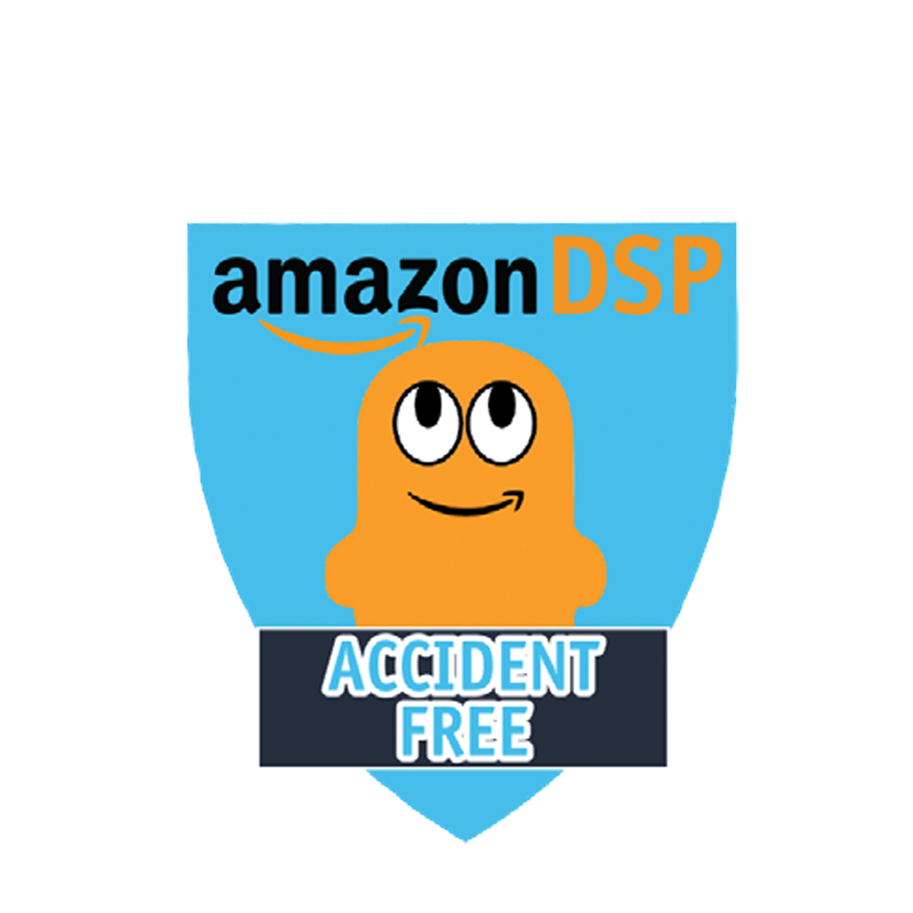 Amazon DSP Peccy Accident Free - Motivational Pin