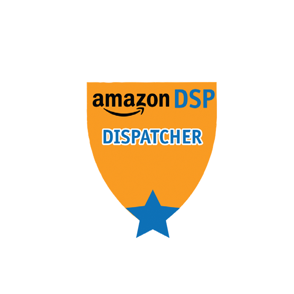 Amazon DSP Orange Titles - Dispatcher Pin