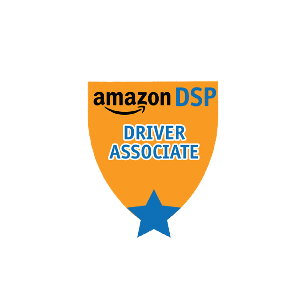 Amazon DSP Orange Titles - Driver Associate Pin