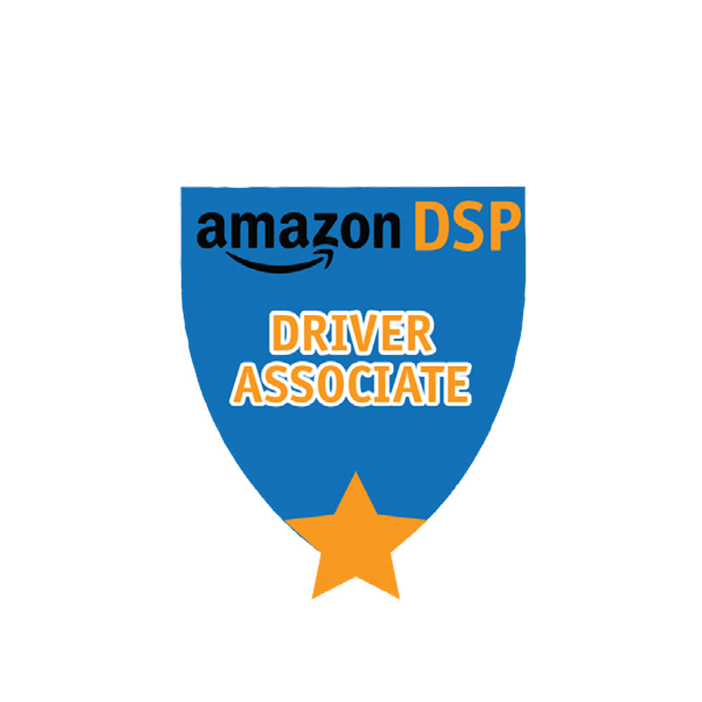 Amazon DSP Blue Titles - Driver Associate Pin