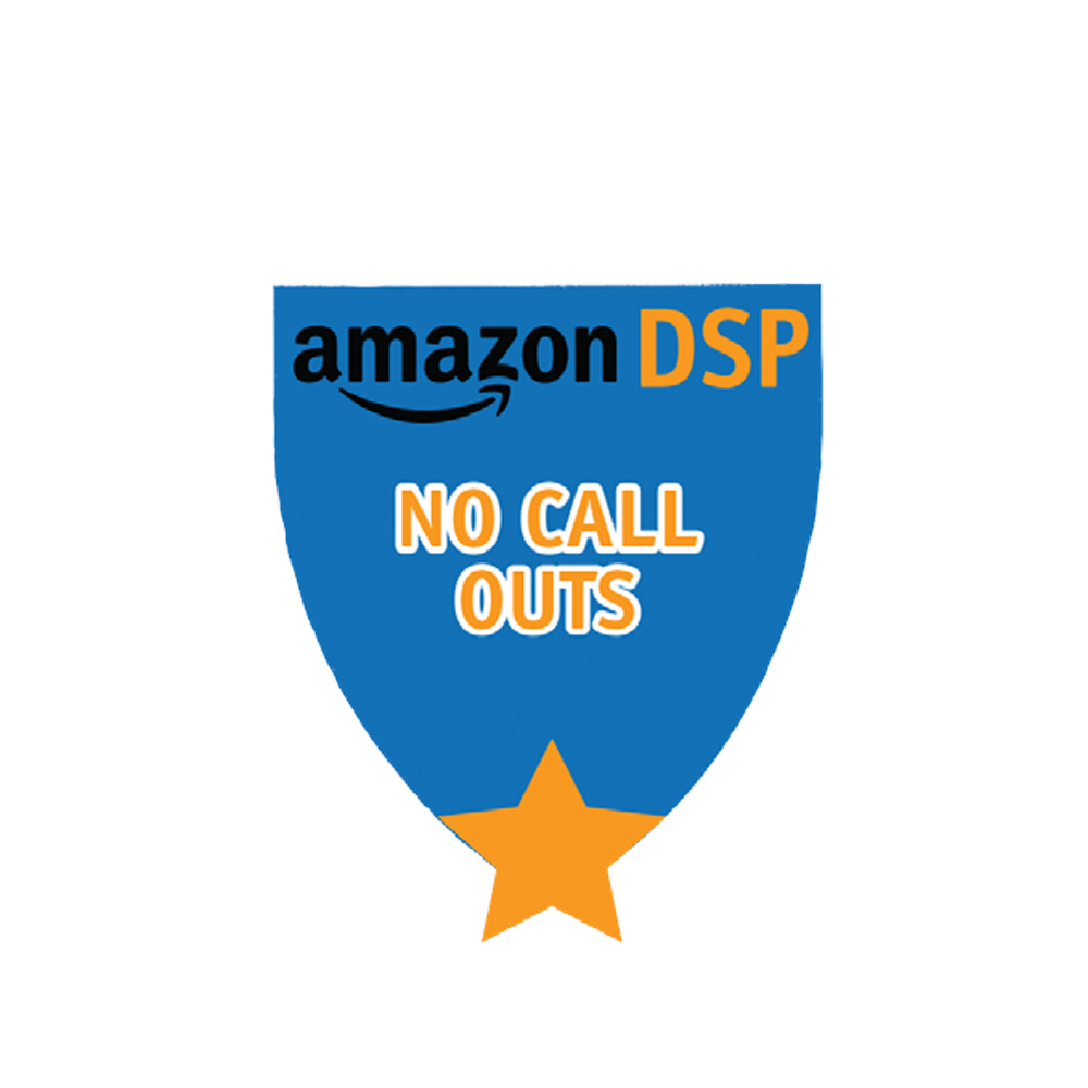 Amazon DSP Blue No Call Outs - Motivational Pin