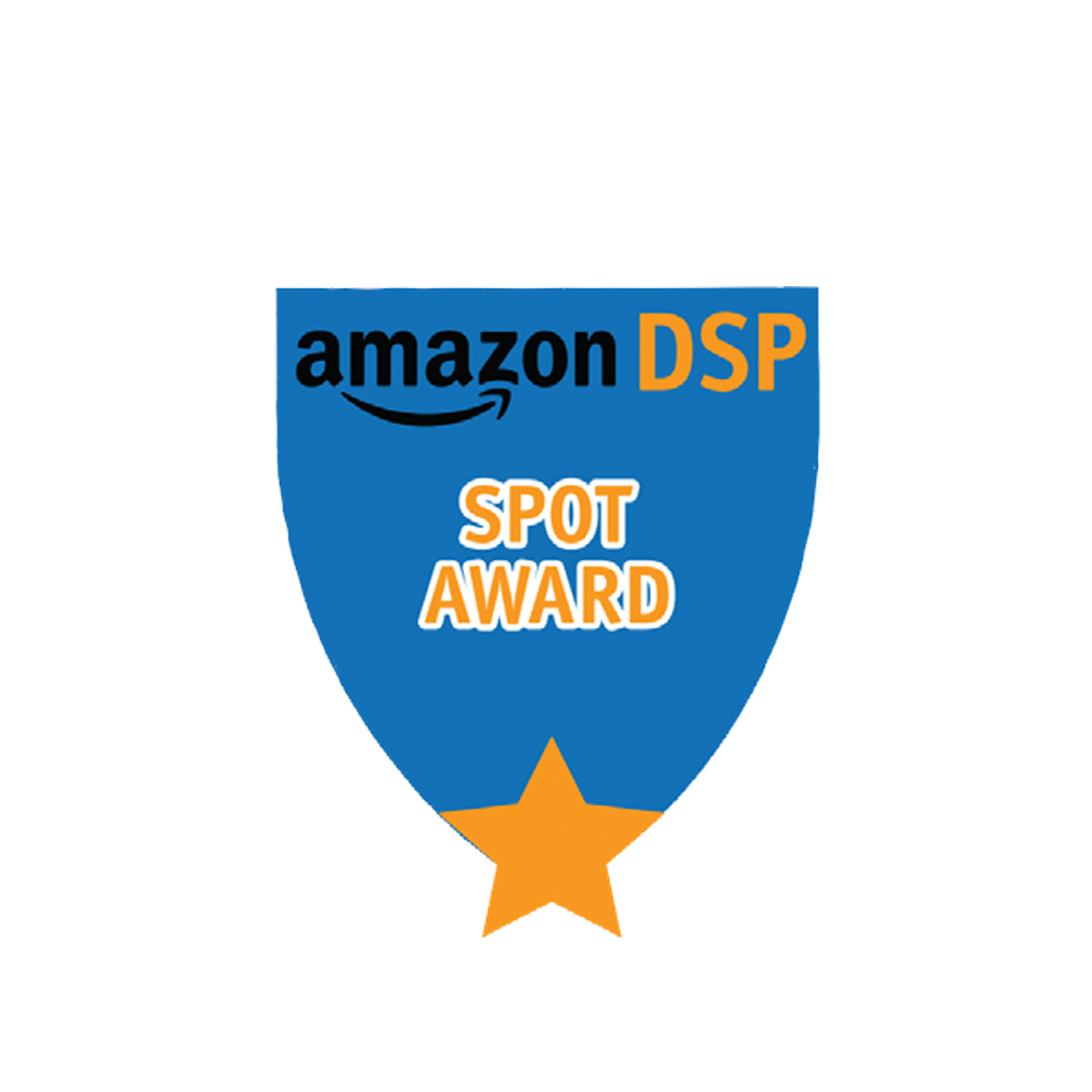 Amazon DSP Blue Spot Award - Motivational Pin