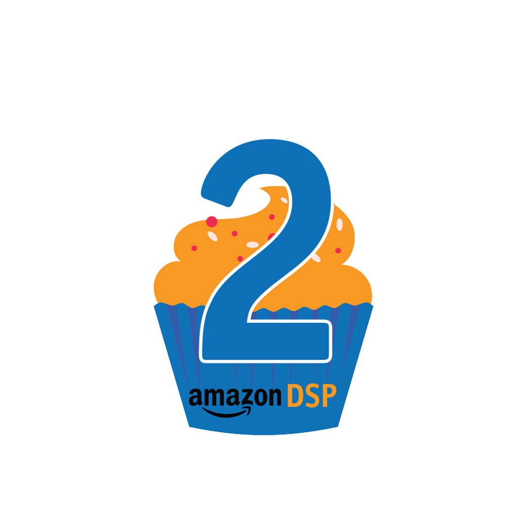 Amazon DSP Cupcake 2 Year Pin