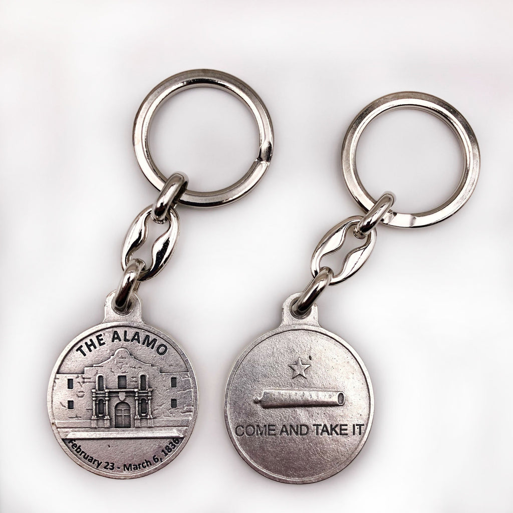 The Alamo Come and Get It Keychain